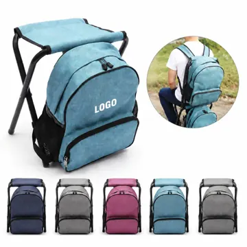 Foldable Waterproof Backpack Stool for Camping Hiking