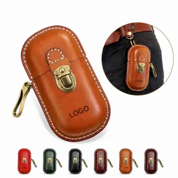 Handmade Genuine Leather Glasses Case with Soft Lining