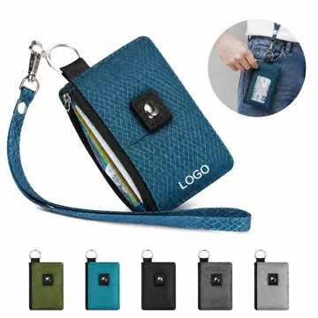 RFID-Blocking Compact Wallet for Cards, Cash & Travel