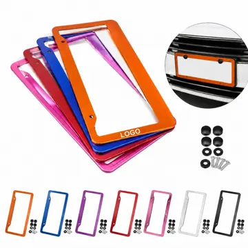 Custom Aluminum License Plate Frame with Personalized