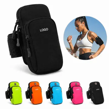 Double-Deck Sports Armband with Touchscreen Window