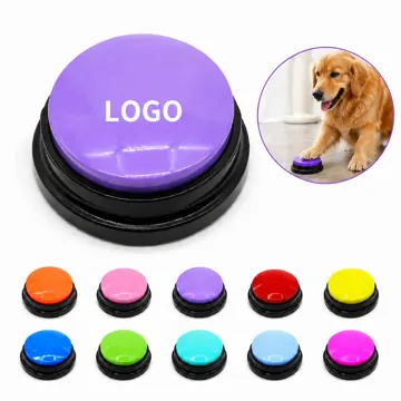 Recordable Pet Buttons for Dog Cat Training, 30-Second