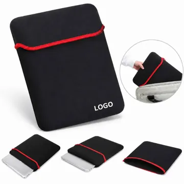 Reversible Neoprene Laptop Sleeve with Secure Closure