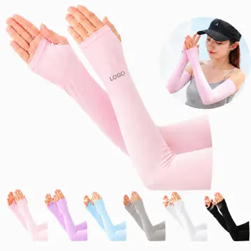 UV Protection Arm Sleeves with Ice Cooling Technology