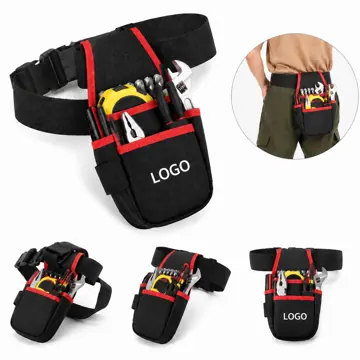 Adjustable Waist Tool Pouch with Multi-Pockets