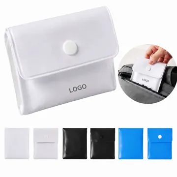 Reusable Portable Ash Pouch with Odor Control Closure