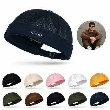 Breathable Mesh Summer Docker Cap for Outdoor Casual Wear