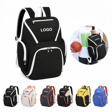 Oxford Soccer Backpack with Ball Compartment