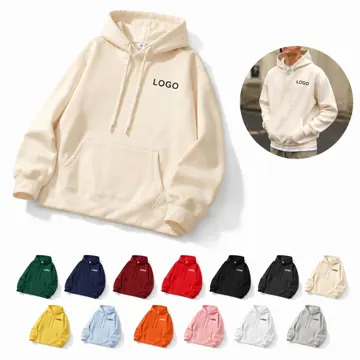 Antibacterial Hoodie with Front Pocket and Drawstring
