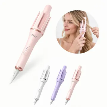 Self-Rotating Auto Hair Curler with Temp Control