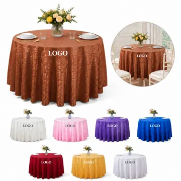 Reversible Woven Damask Dining Table Cover
