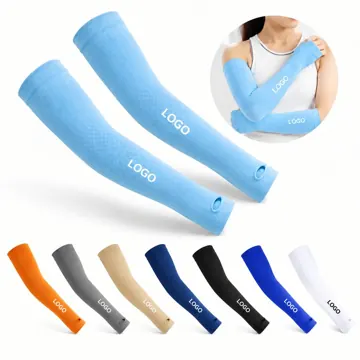 Cooling Arm Sleeves with UPF Sun Protection