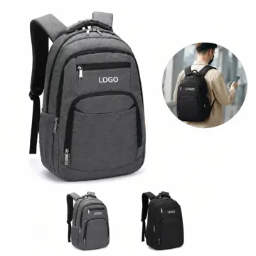 Business Travel Laptop Backpack with USB Port, 15.6in