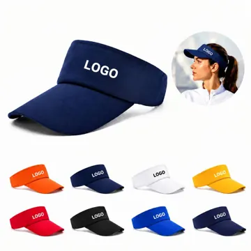 Adjustable UV Protection Curved Sun Visor for Outdoor Use