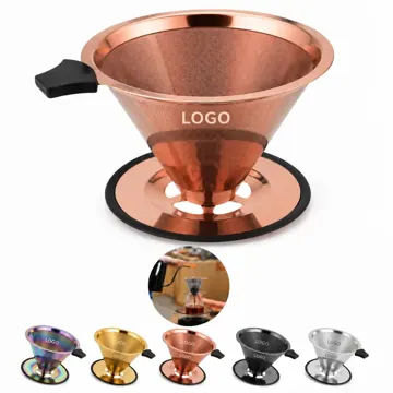 Heat-Resistant Pour-Over Coffee Dripper Holder Stand