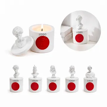 Handcrafted Decorative Scented Soy Candle for Home