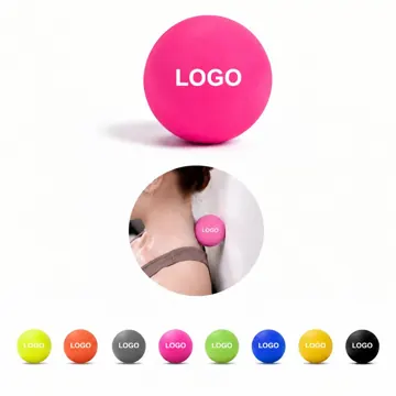 Textured Rubber Massage Ball for Muscle Relief