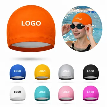 Waterproof Soft Polyurethane Swimming Cap for Hair