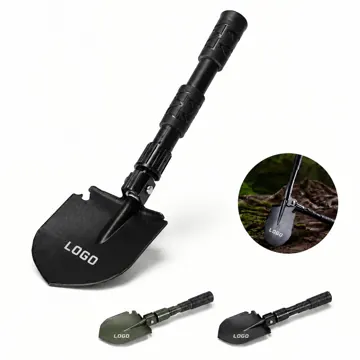 Multifunctional Folding Camping Shovel for Outdoor Use