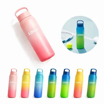 24oz Leakproof Sports Water Bottle BPA-Free Wide Mouth