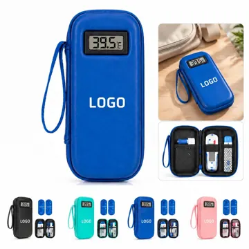 Portable Insulin Cooler Travel Case with Digital Display