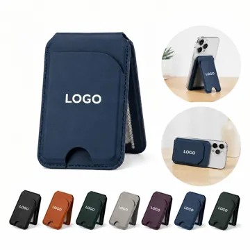 Magnetic Card Holder with Adjustable Hinge for Metal