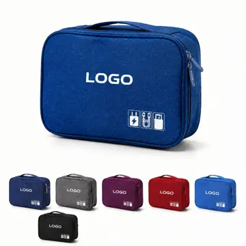 Compact Travel Case for Chargers Cables and Earphones
