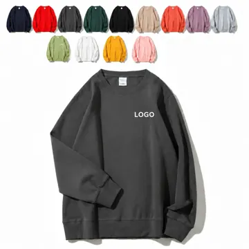 Soft Breathable Cotton Sweatshirt with Relaxed Fit