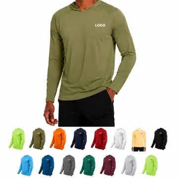 Sun Protection Hooded Jacket with Lightweight Breathable
