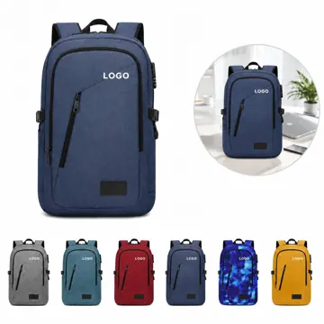 Water-Resistant Laptop Backpack with Padded Compartments