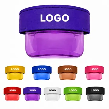 Clear Adjustable Sun Visor Hat for Outdoor Protection