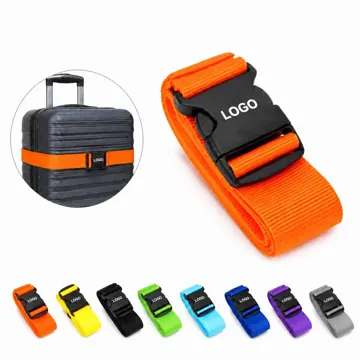 Adjustable Travel Suitcase Strap with Durable Buckle