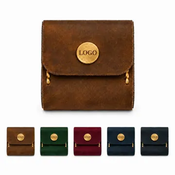 Leather Guitar Pick Pouch for Strap or Belt