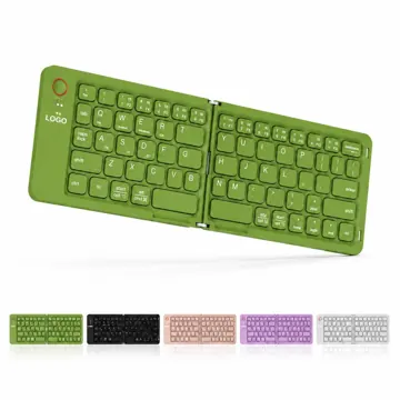 Portable Folding Wireless Keyboard for Tablet and Phone
