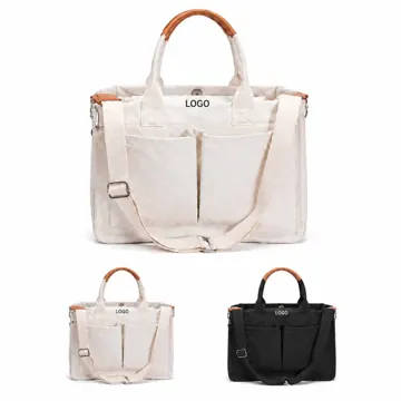 Waterproof Canvas Handbag for Daily Commute and Shopping