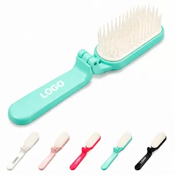 Compact Travel Folding Hair Comb for Wet and Dry Hair