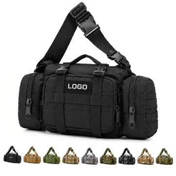 Water-Resistant Tactical Waist Pack with Multi-Pocket