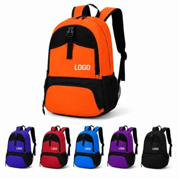 Basketball Gear Bag with Ball Compartment and Padded Strap