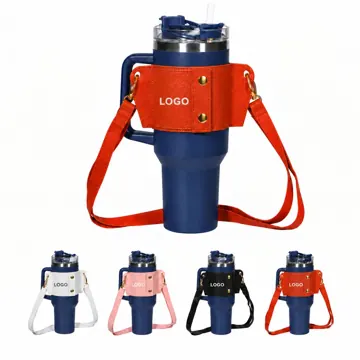 Durable PU Beverage Holder for Cups Bottles and Cans