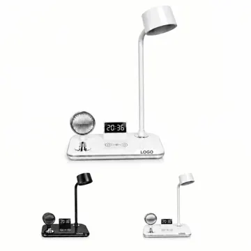 LED Desk Lamp with USB Charging Port and Adjustable Light