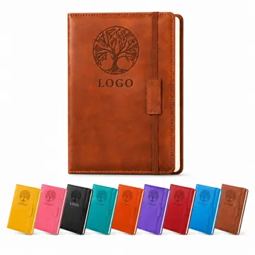 A5 Leather Lined Journal for Writing and Sketching
