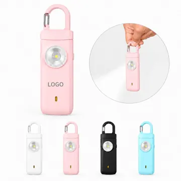 Rechargeable Loud Personal Safety Alarm with Pull-Pin