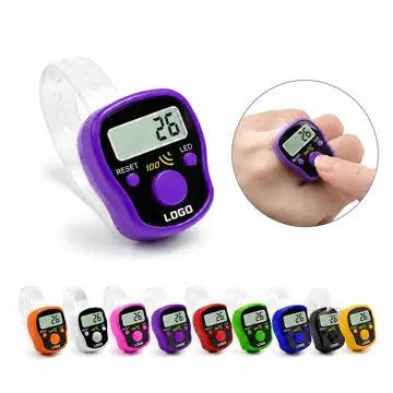 Electronic Finger Counter with Digital Display for Workouts