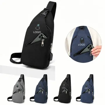 Lightweight Adjustable Casual Sling Bag for Daily Travel