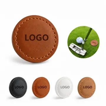 Durable Flat Disc Golf Ball Marker for Putting Green