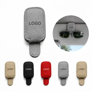 Car Sun Visor Sunglasses Organizer with Soft Lining