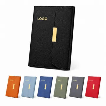 A5 Magnetic Buckle Leather Notebook