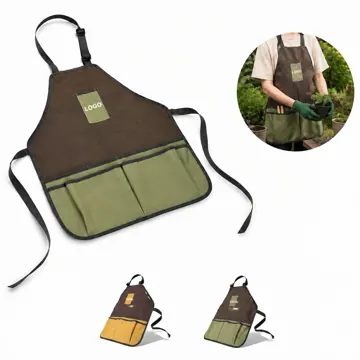 Water-Resistant Oxford Tool Apron with Pockets