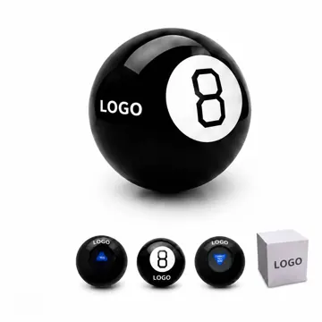 4-Inch Fortune Telling Ball with 20 Answers for Fun