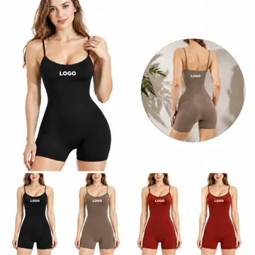 Seamless One-Piece Yoga Jumpsuit for Fitness and Training